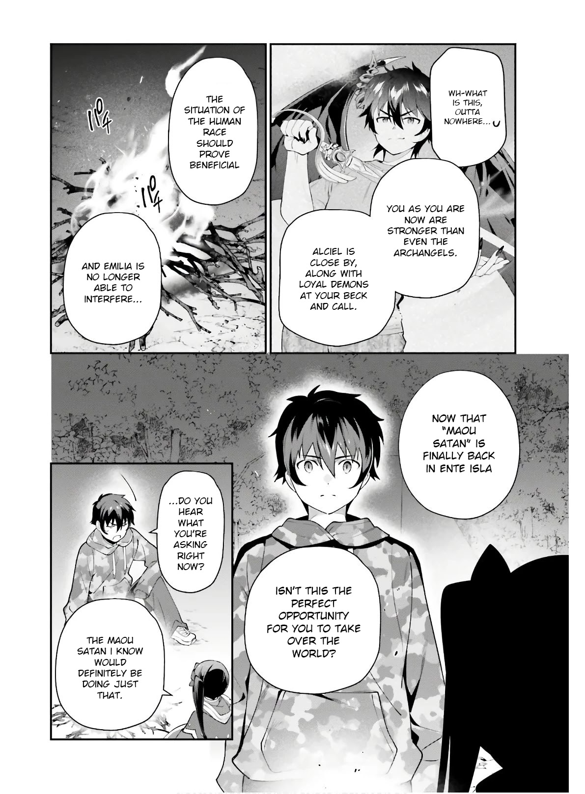 Hataraku Maou-sama! Chapter 85 page 17 - Chapter 85