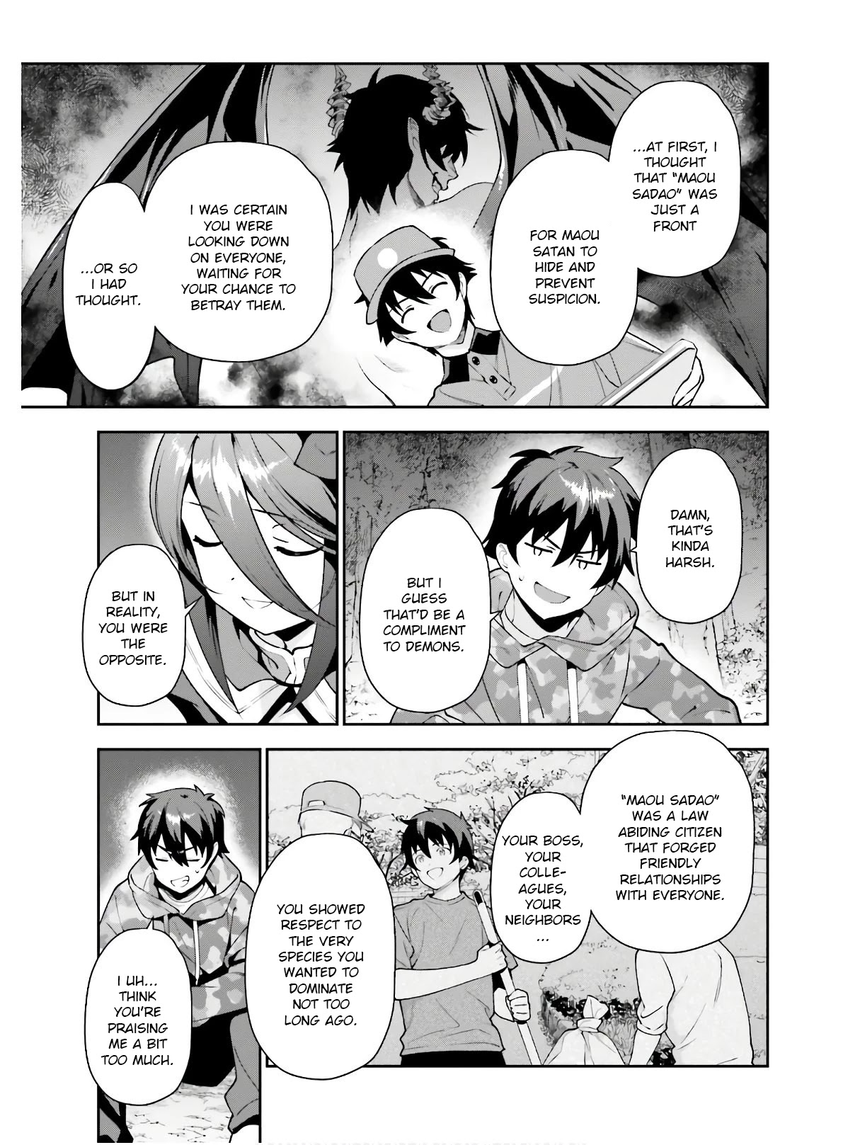 Hataraku Maou-sama! Chapter 85 page 18 - Chapter 85