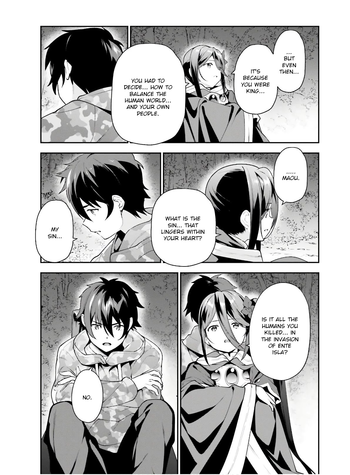 Hataraku Maou-sama! Chapter 85 page 34 - Chapter 85