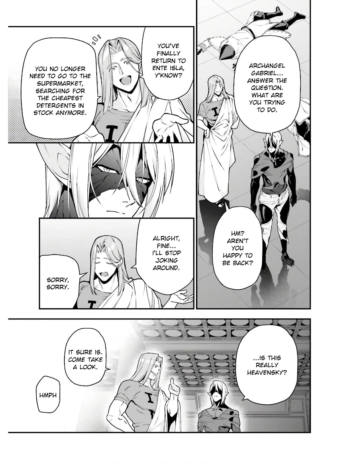 Hataraku Maou-sama! Chapter 86 page 21 - Chapter 86