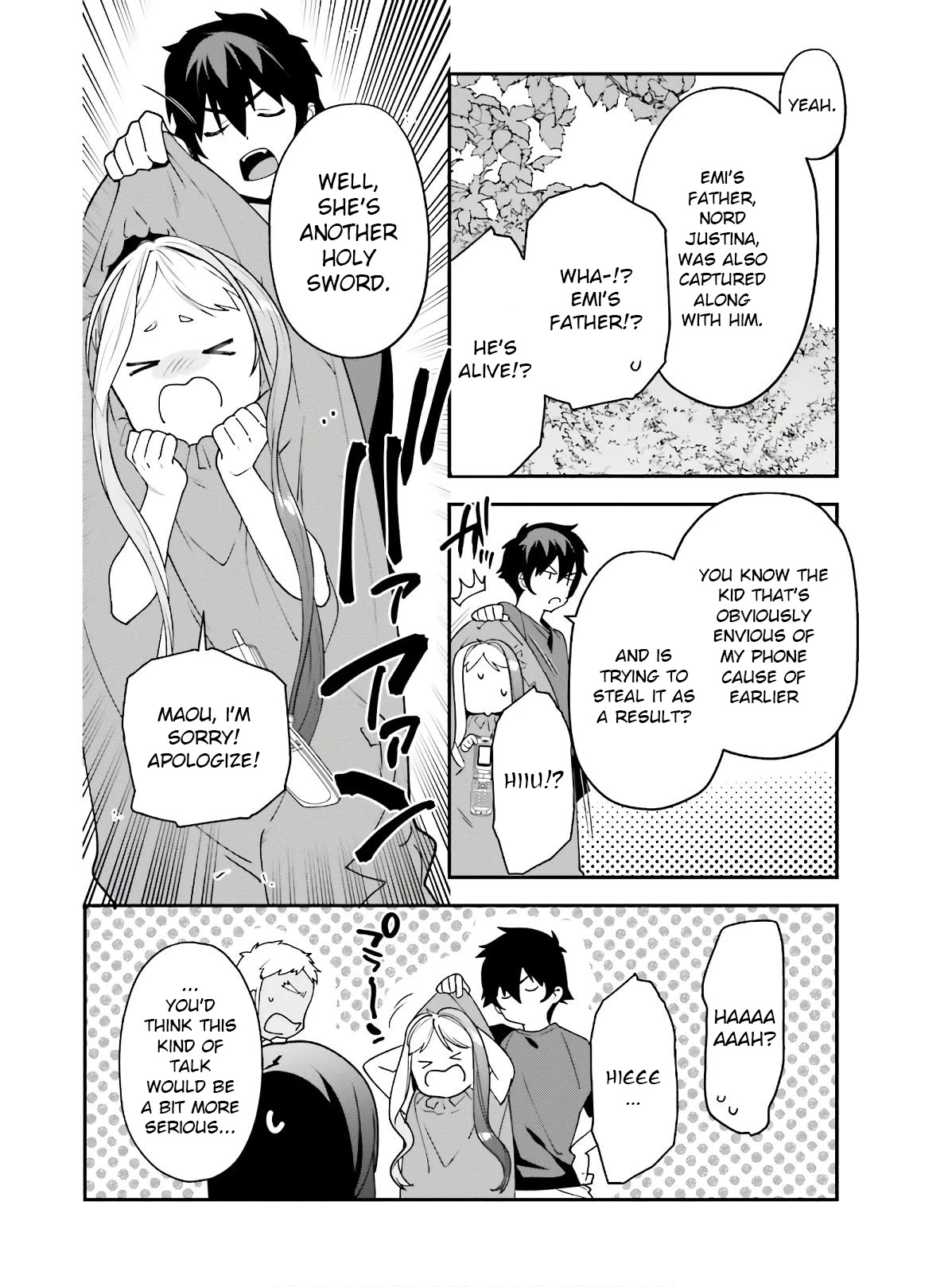 Hataraku Maou-sama! Chapter 87 page 12 - Chapter 87