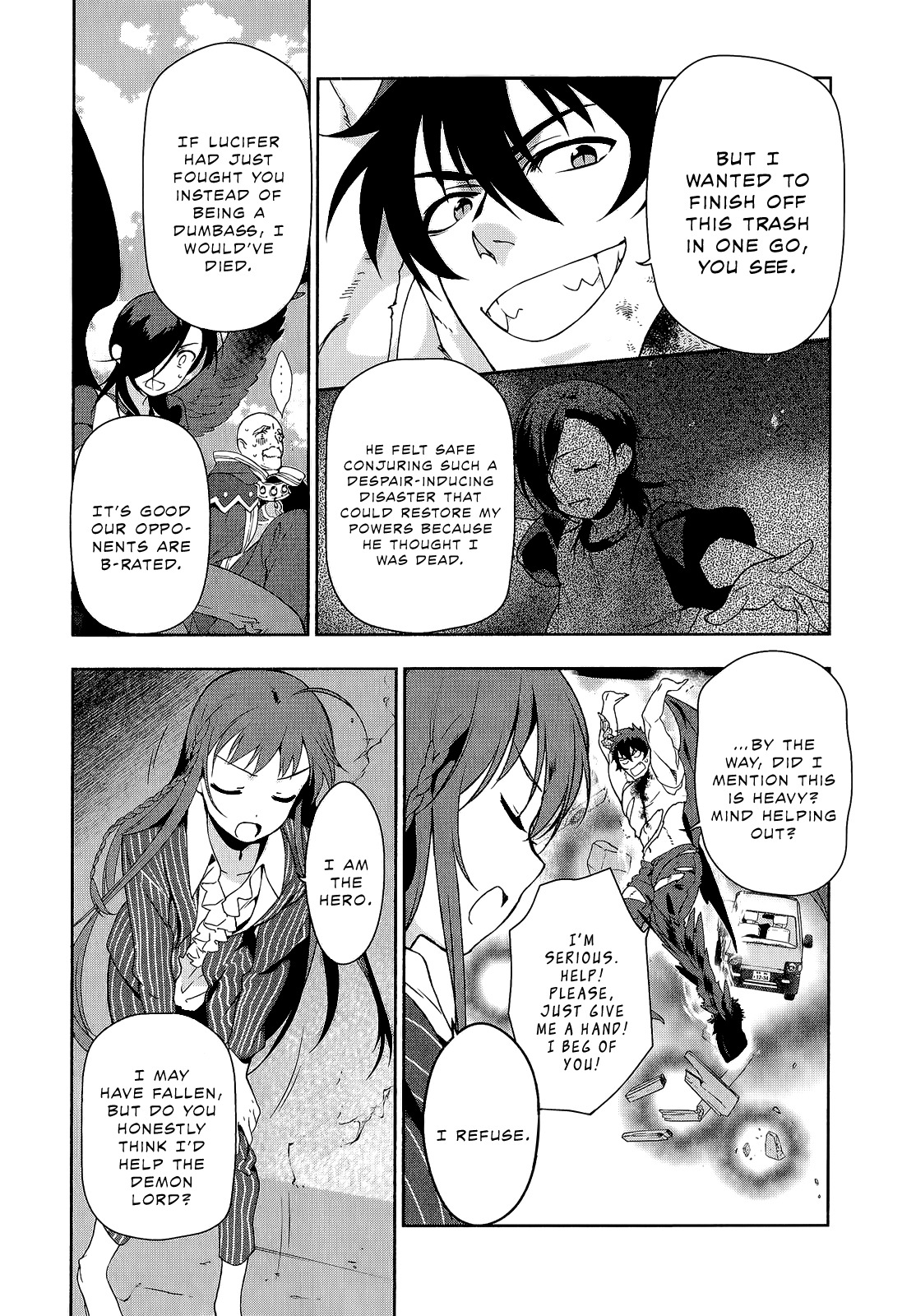 Hataraku Maou-sama! Chapter 9 page 28 - Chapter 9: Maou Falls