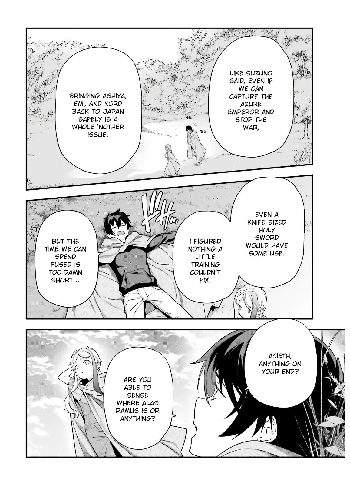 Hataraku Maou-sama! Chapter 93 page 4 - Chapter 93