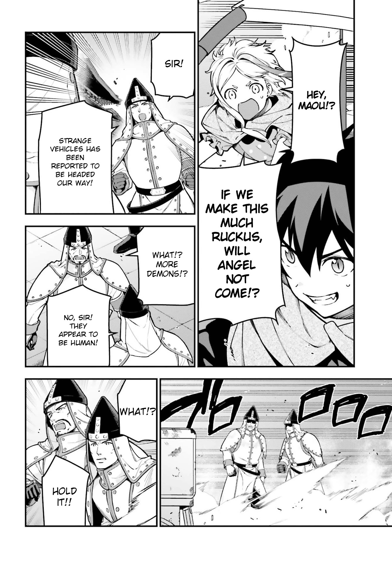 Hataraku Maou-sama! Chapter 98 page 12 - Chapter 98