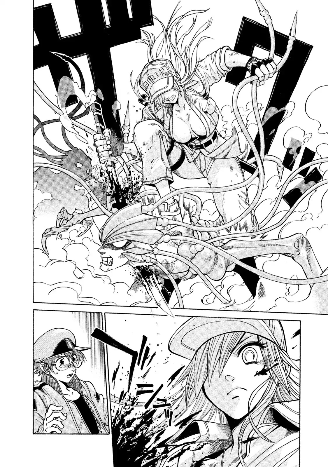 Hataraku Saibou BLACK Chapter 1 page 23 - Chapter 1: Smoking, Germs, the Beginning of an End.