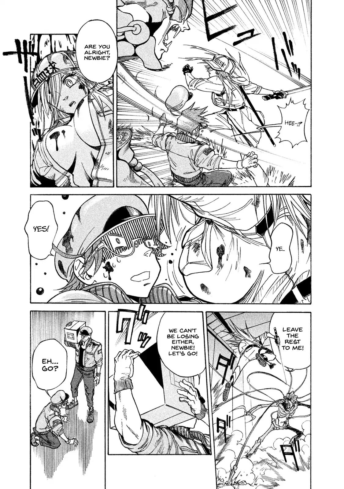 Hataraku Saibou BLACK Chapter 1 page 26 - Chapter 1: Smoking, Germs, the Beginning of an End.
