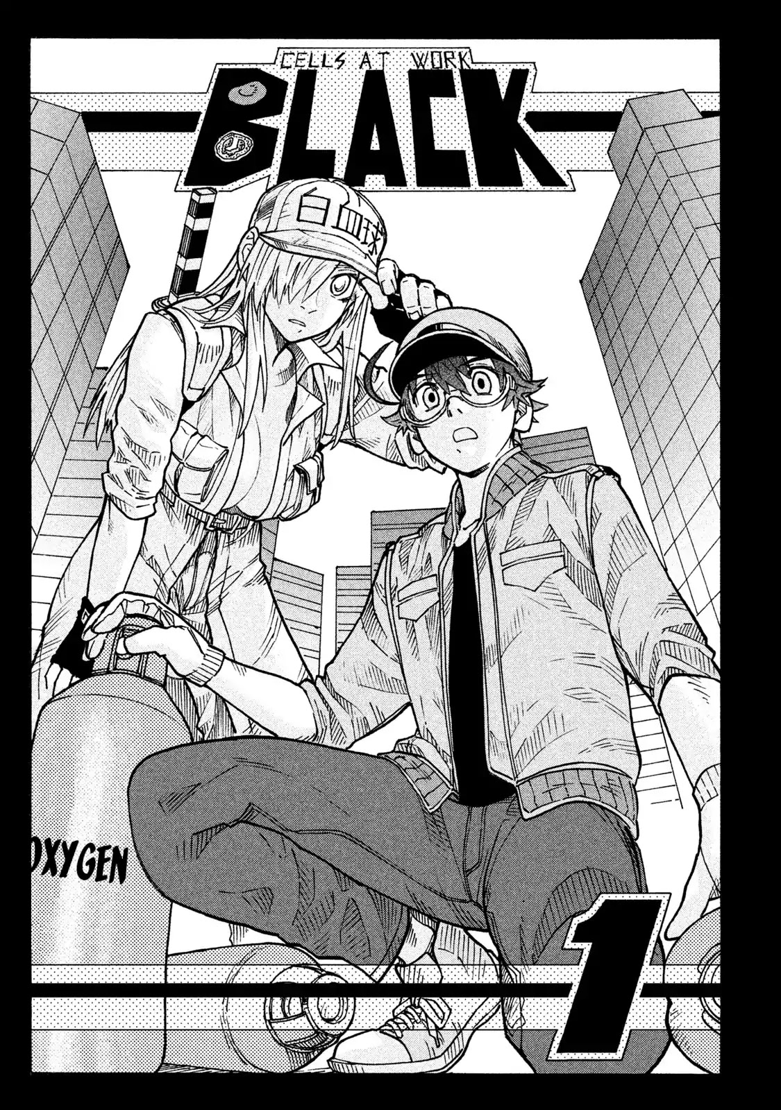 Hataraku Saibou BLACK Chapter 1 page 3 - Chapter 1: Smoking, Germs, the Beginning of an End.