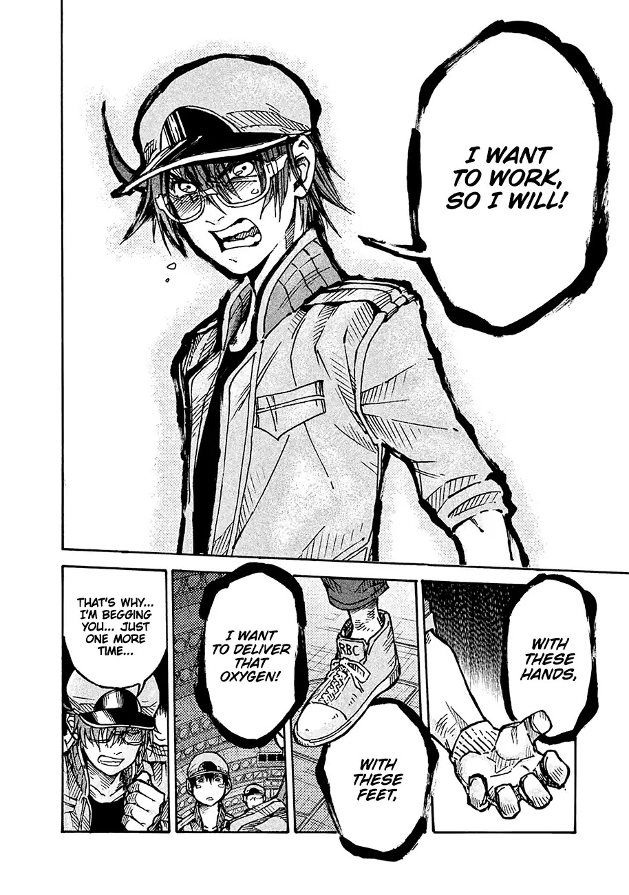 Hataraku Saibou BLACK Chapter 10 page 11 - Chapter 10: Heart Attack, Resuscitation, Change
