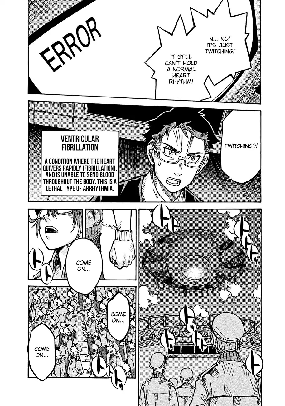 Hataraku Saibou BLACK Chapter 10 page 13 - Chapter 10: Heart Attack, Resuscitation, Change