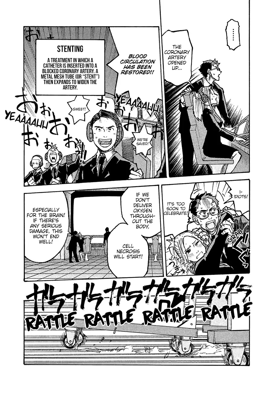Hataraku Saibou BLACK Chapter 10 page 22 - Chapter 10: Heart Attack, Resuscitation, Change