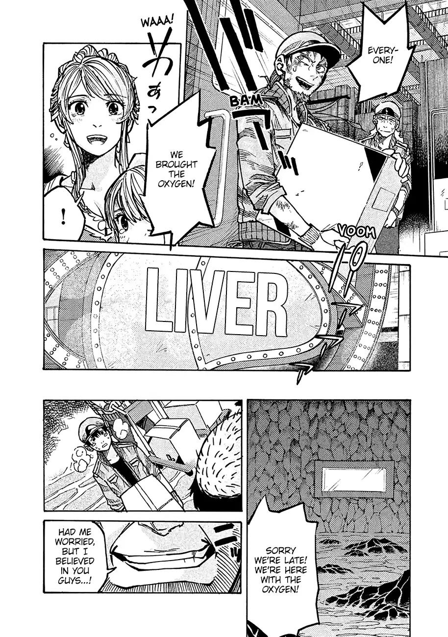 Hataraku Saibou BLACK Chapter 10 page 25 - Chapter 10: Heart Attack, Resuscitation, Change