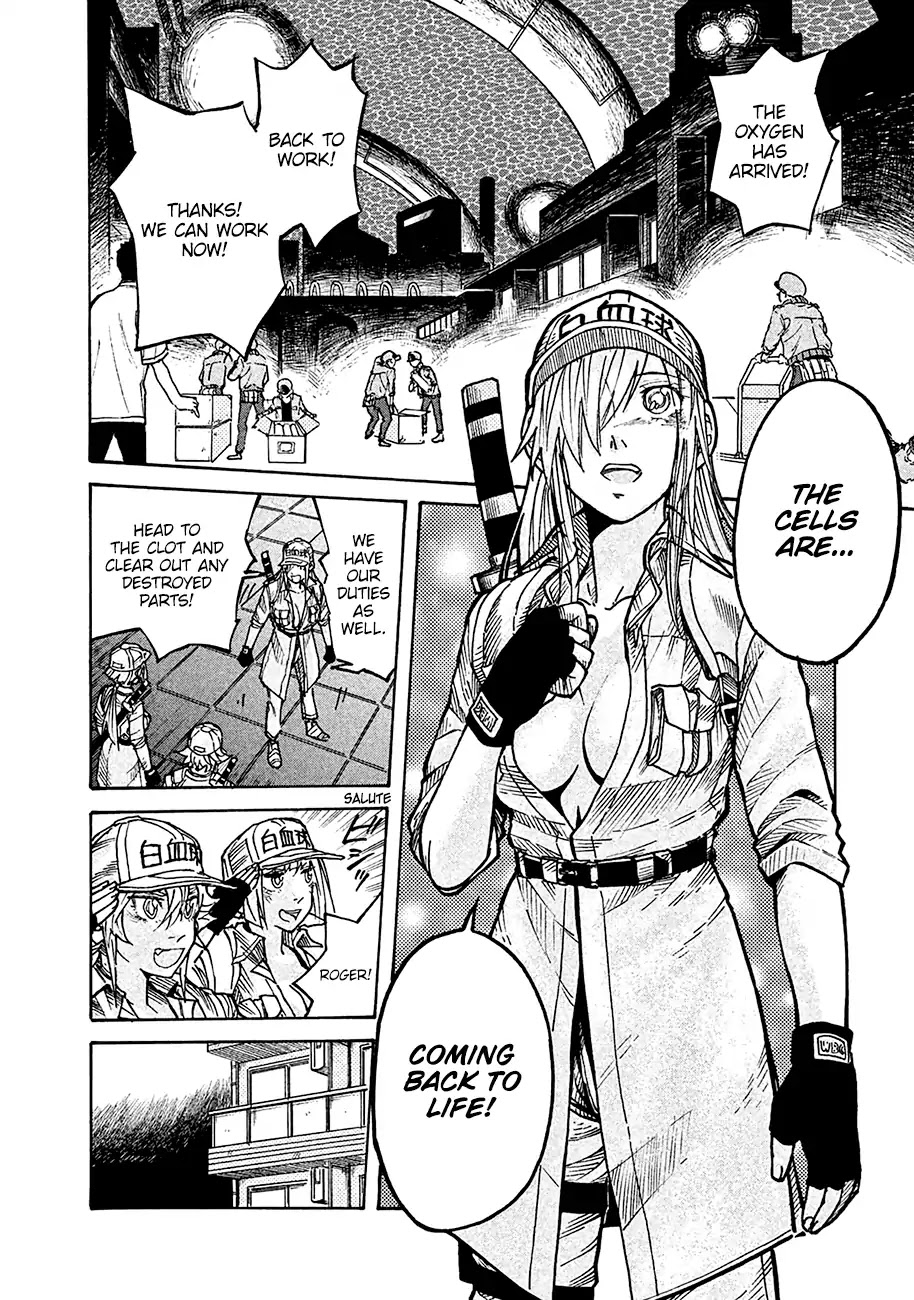 Hataraku Saibou BLACK Chapter 10 page 27 - Chapter 10: Heart Attack, Resuscitation, Change