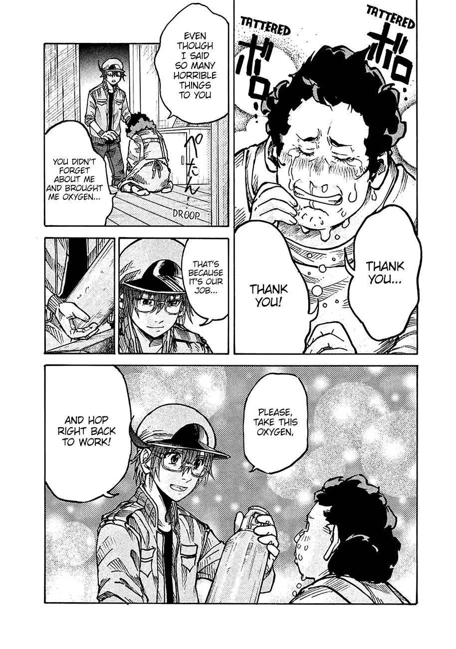 Hataraku Saibou BLACK Chapter 10 page 29 - Chapter 10: Heart Attack, Resuscitation, Change