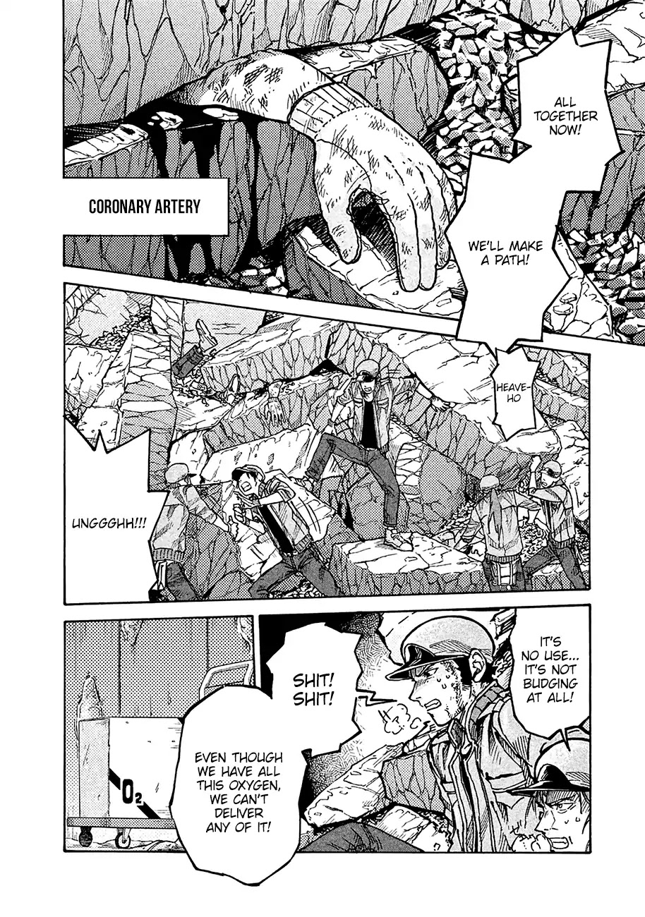Hataraku Saibou BLACK Chapter 10 page 3 - Chapter 10: Heart Attack, Resuscitation, Change