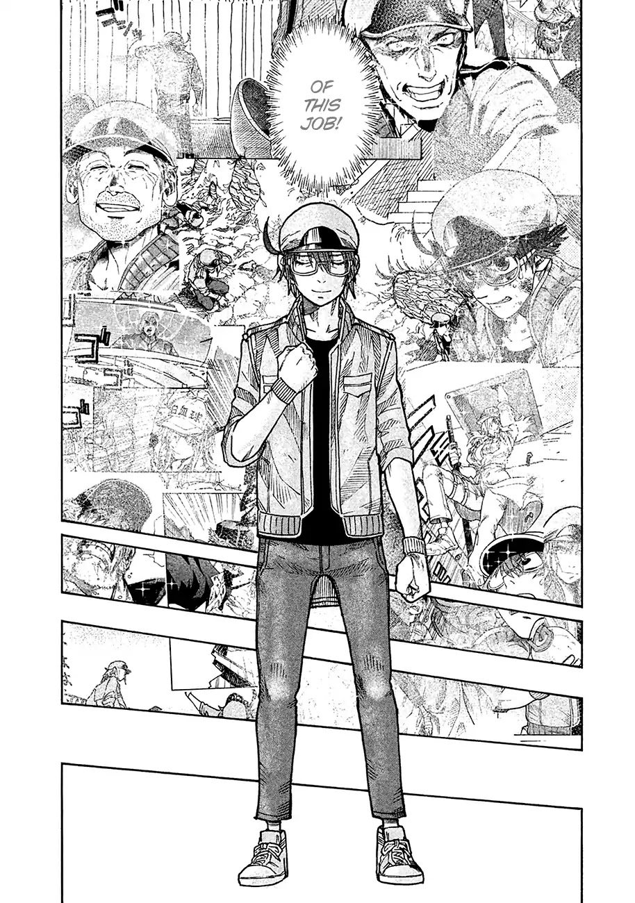 Hataraku Saibou BLACK Chapter 10 page 32 - Chapter 10: Heart Attack, Resuscitation, Change
