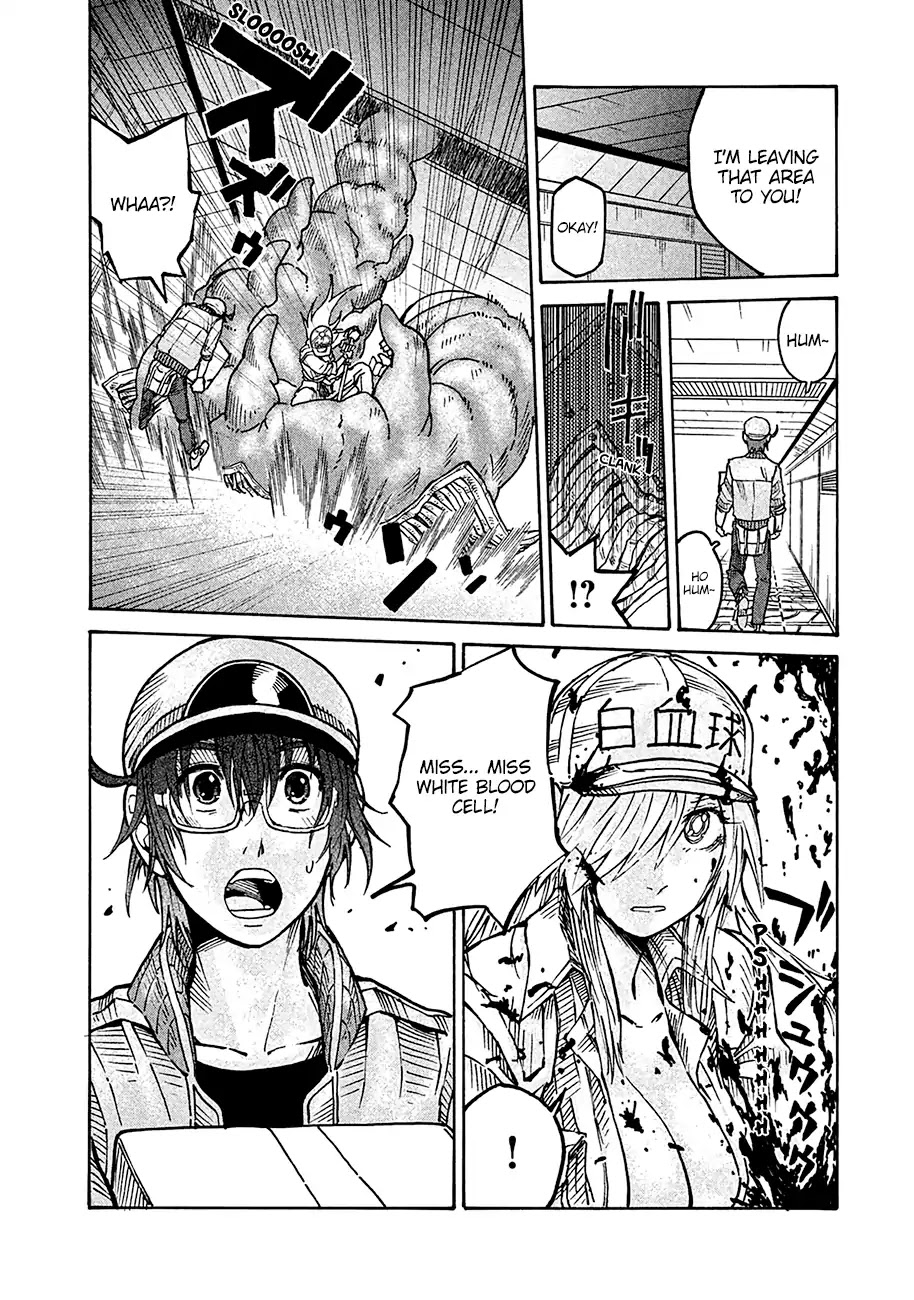 Hataraku Saibou BLACK Chapter 10 page 34 - Chapter 10: Heart Attack, Resuscitation, Change