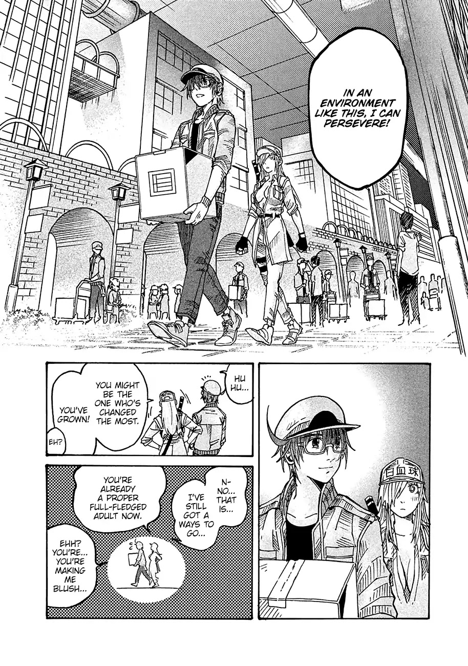 Hataraku Saibou BLACK Chapter 10 page 36 - Chapter 10: Heart Attack, Resuscitation, Change