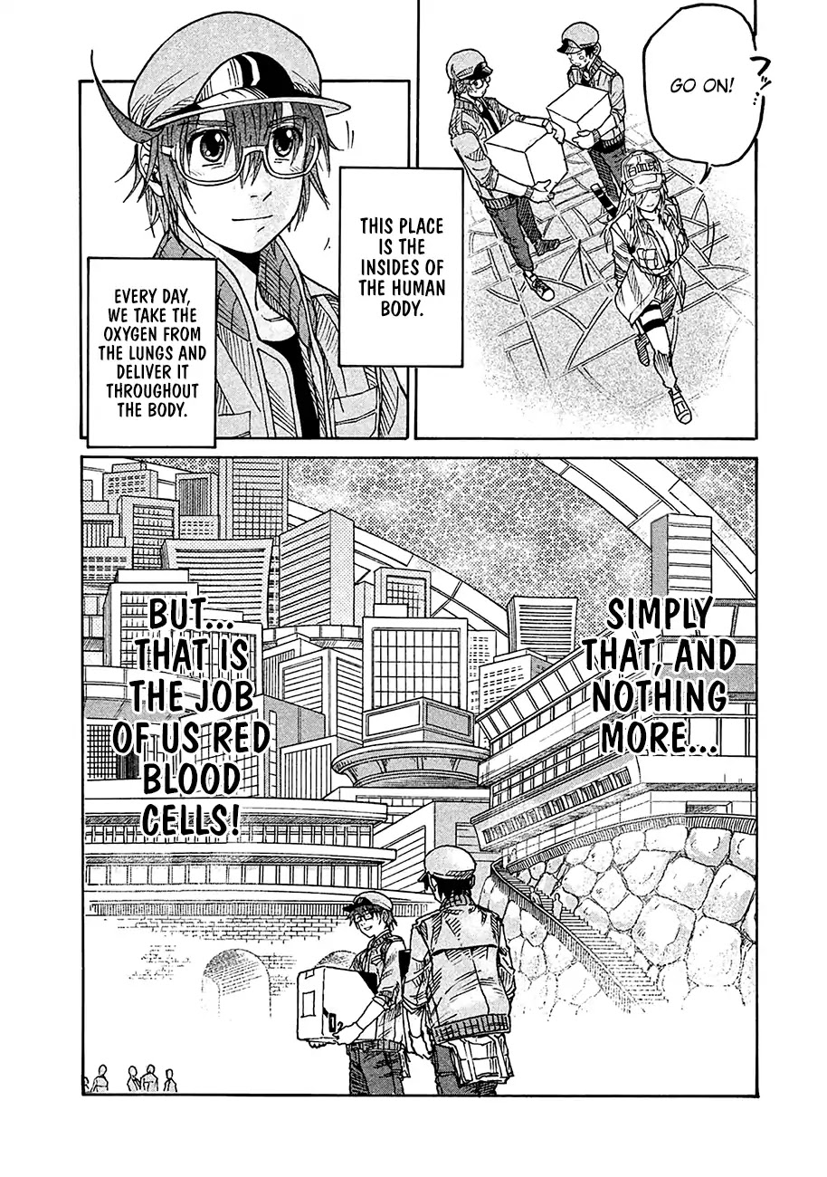 Hataraku Saibou BLACK Chapter 10 page 38 - Chapter 10: Heart Attack, Resuscitation, Change