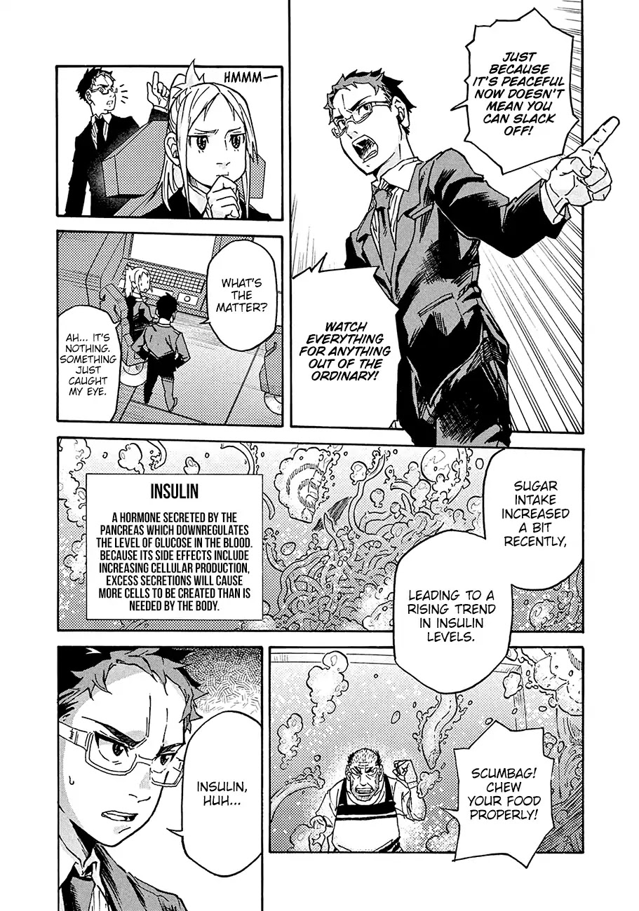 Hataraku Saibou BLACK Chapter 11 page 11 - Chapter 11: Peace, Polyp, Catastrophe