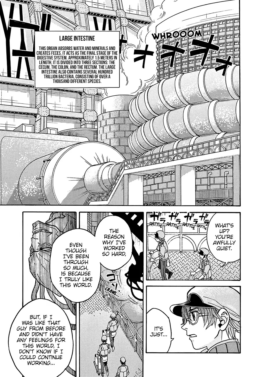 Hataraku Saibou BLACK Chapter 11 page 12 - Chapter 11: Peace, Polyp, Catastrophe