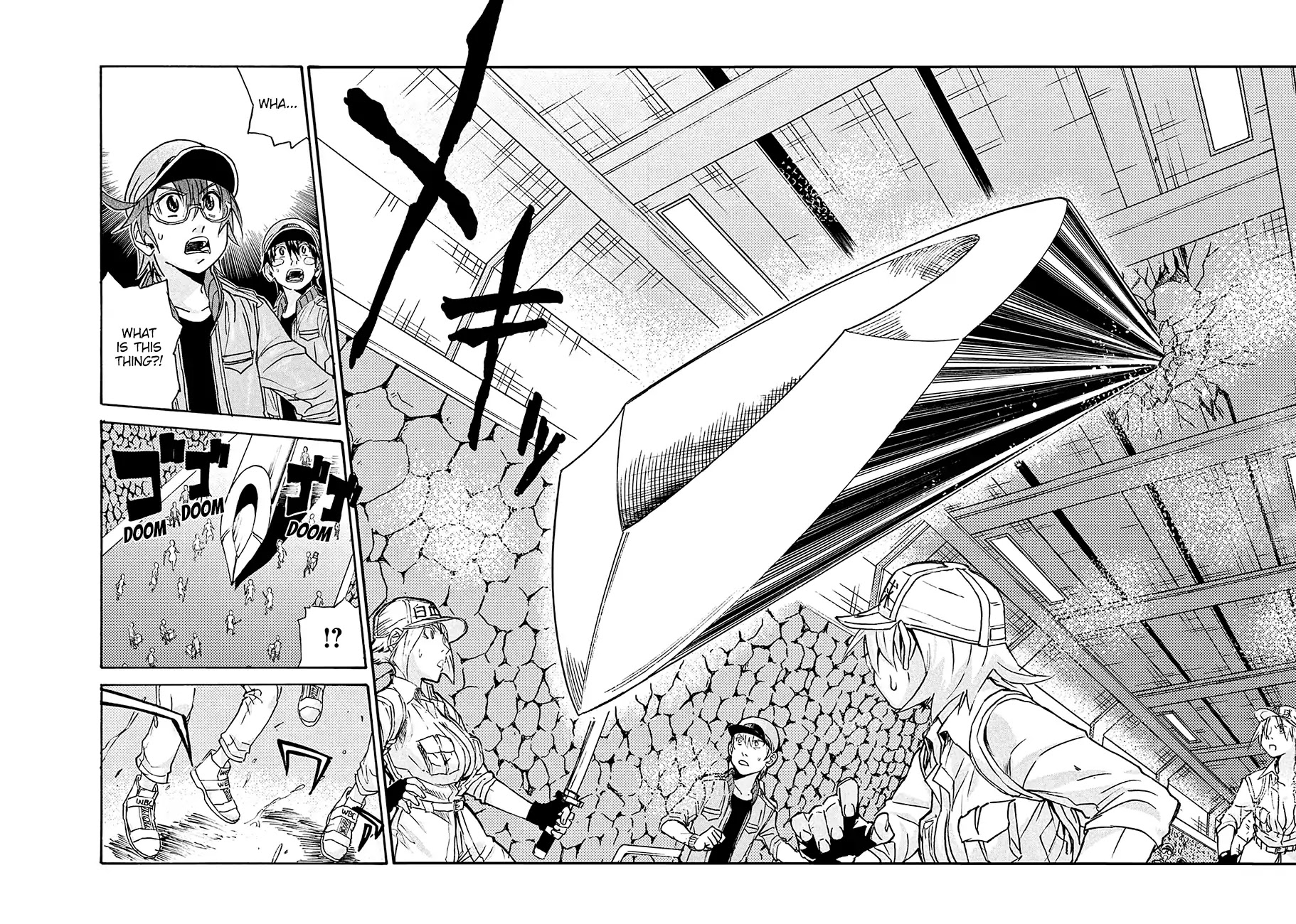 Hataraku Saibou BLACK Chapter 11 page 21 - Chapter 11: Peace, Polyp, Catastrophe