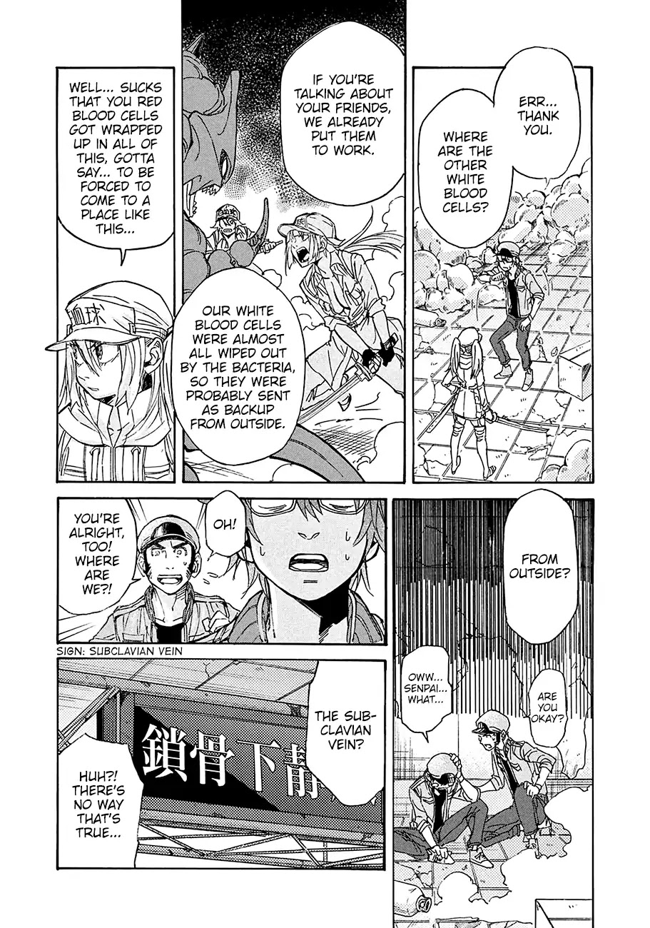 Hataraku Saibou BLACK Chapter 11 page 26 - Chapter 11: Peace, Polyp, Catastrophe