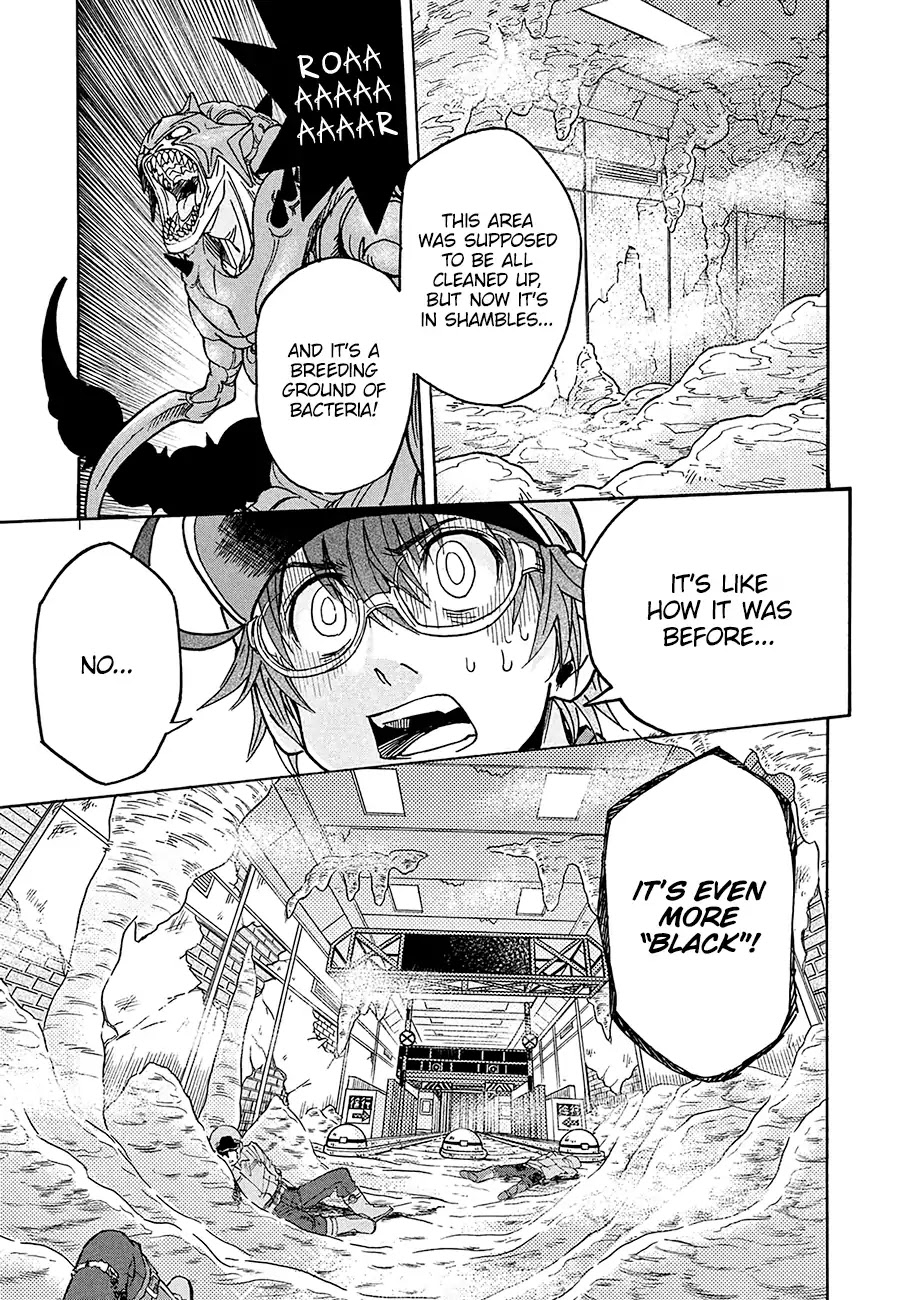 Hataraku Saibou BLACK Chapter 11 page 27 - Chapter 11: Peace, Polyp, Catastrophe