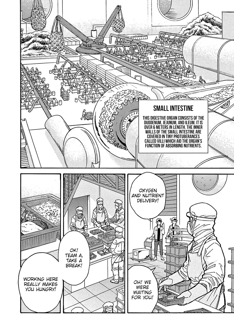 Hataraku Saibou BLACK Chapter 11 page 5 - Chapter 11: Peace, Polyp, Catastrophe
