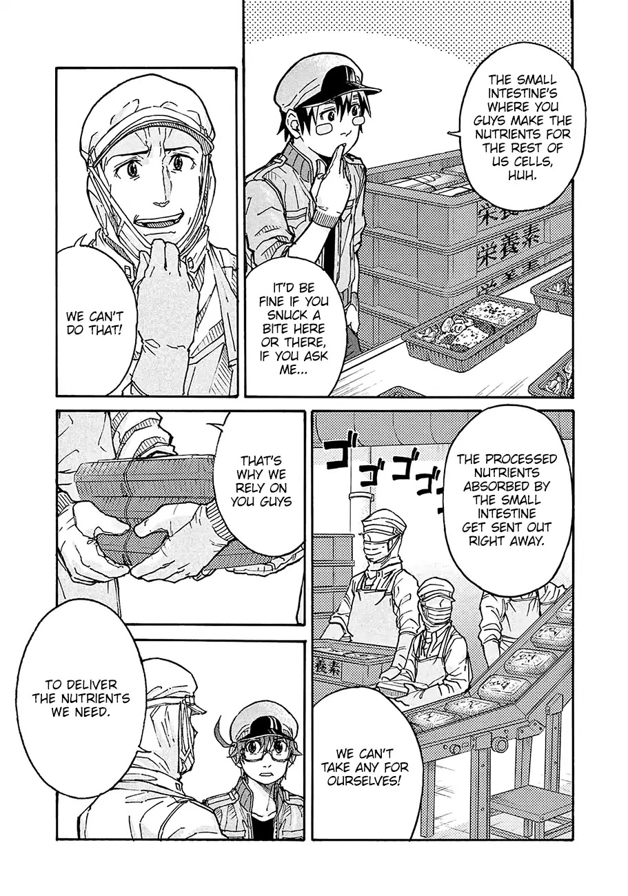 Hataraku Saibou BLACK Chapter 11 page 6 - Chapter 11: Peace, Polyp, Catastrophe