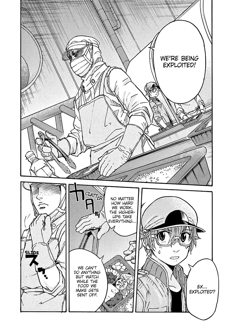 Hataraku Saibou BLACK Chapter 11 page 7 - Chapter 11: Peace, Polyp, Catastrophe