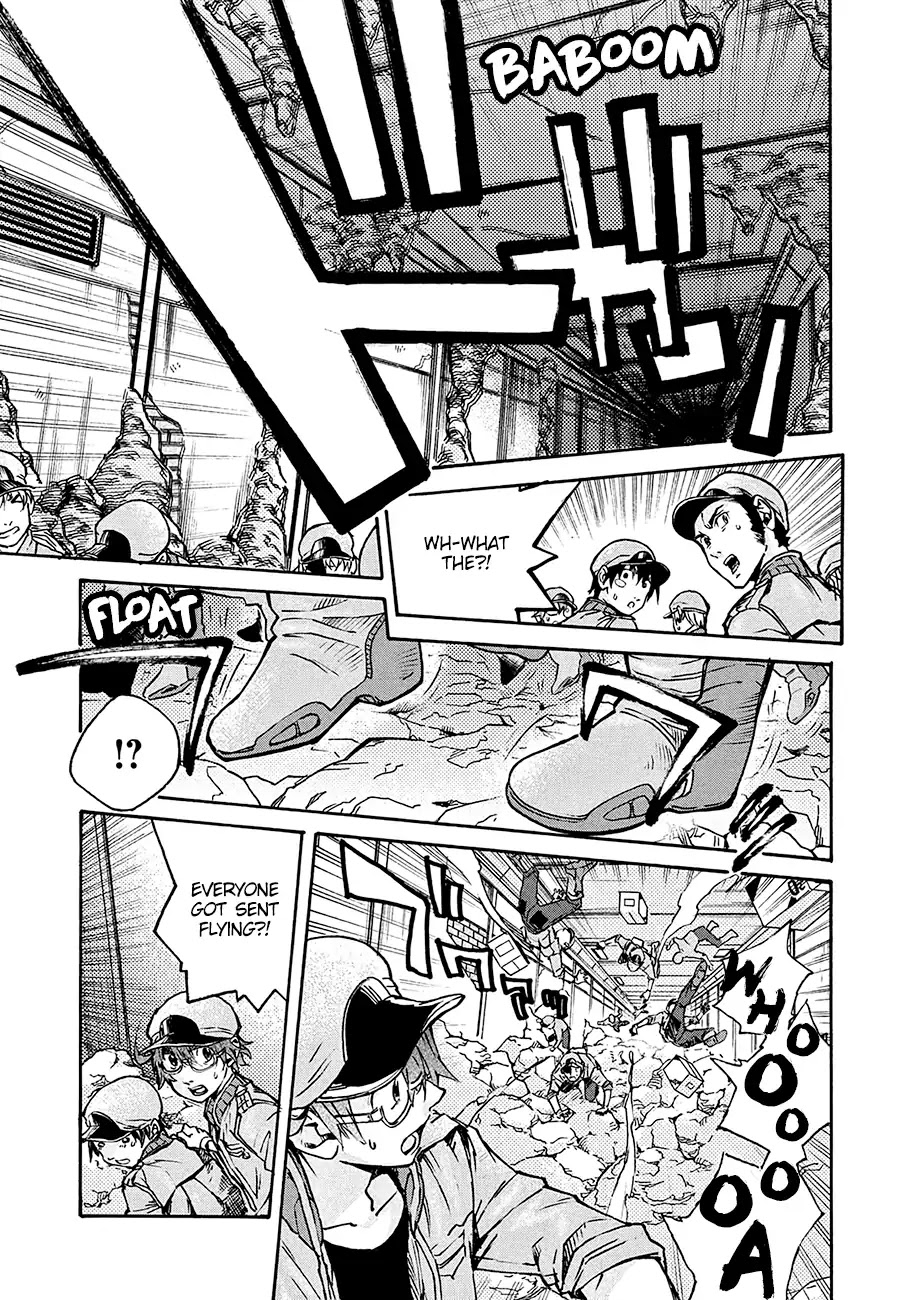 Hataraku Saibou BLACK Chapter 12 page 14 - Chapter 12: Energy drink, Nosebleed, Quota