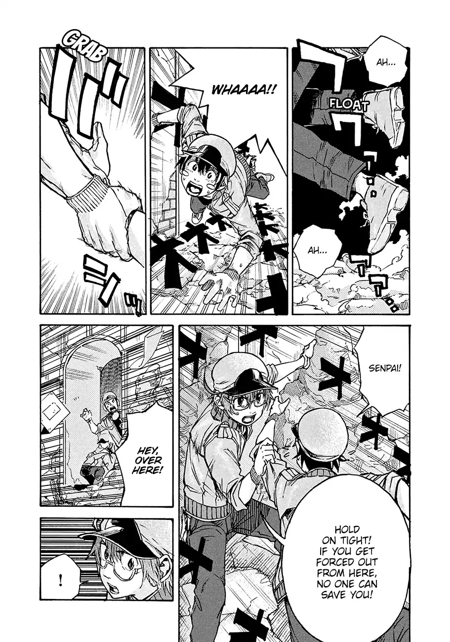 Hataraku Saibou BLACK Chapter 12 page 16 - Chapter 12: Energy drink, Nosebleed, Quota
