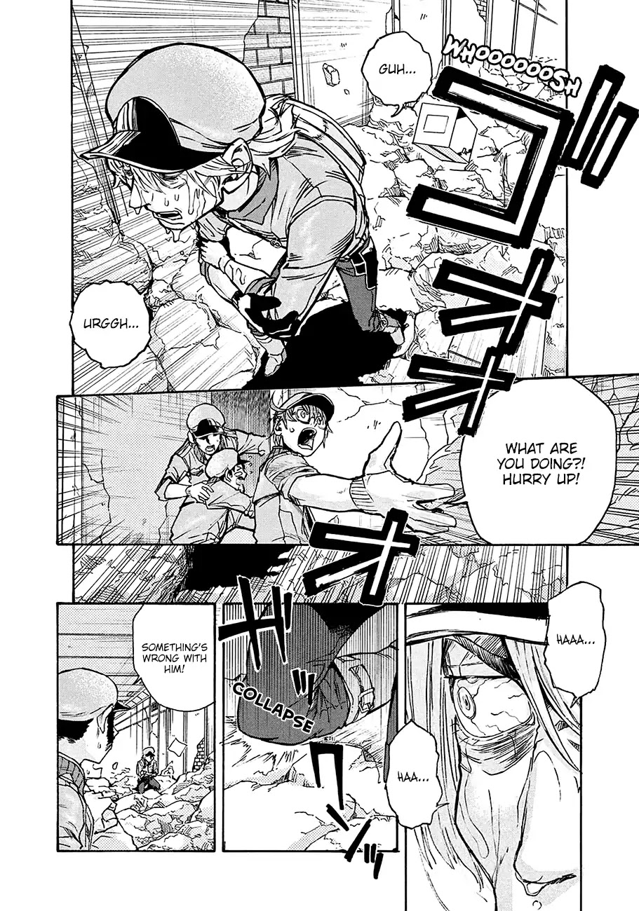 Hataraku Saibou BLACK Chapter 12 page 17 - Chapter 12: Energy drink, Nosebleed, Quota