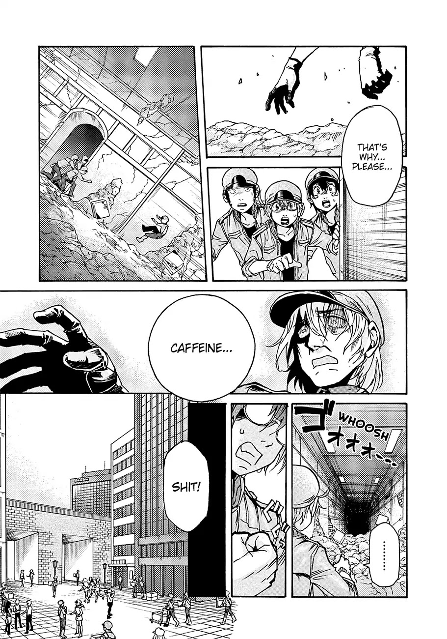Hataraku Saibou BLACK Chapter 12 page 20 - Chapter 12: Energy drink, Nosebleed, Quota