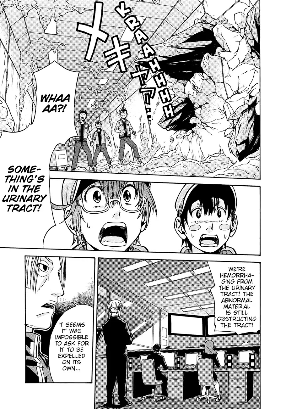 Hataraku Saibou BLACK Chapter 13 page 13 - Chapter 13: Kidney, Ureterolithiasis, Hematuria