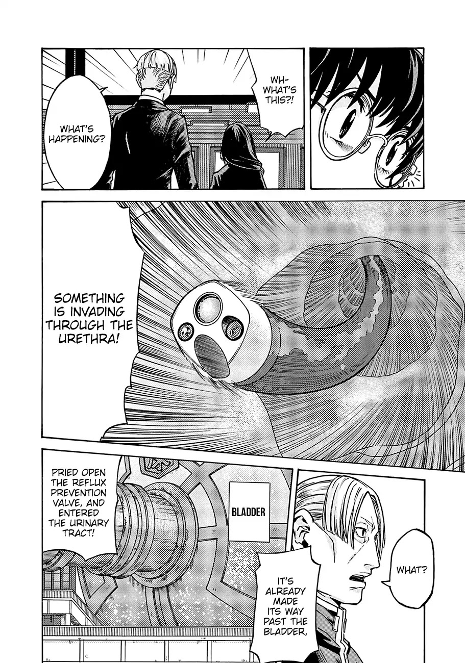 Hataraku Saibou BLACK Chapter 13 page 18 - Chapter 13: Kidney, Ureterolithiasis, Hematuria