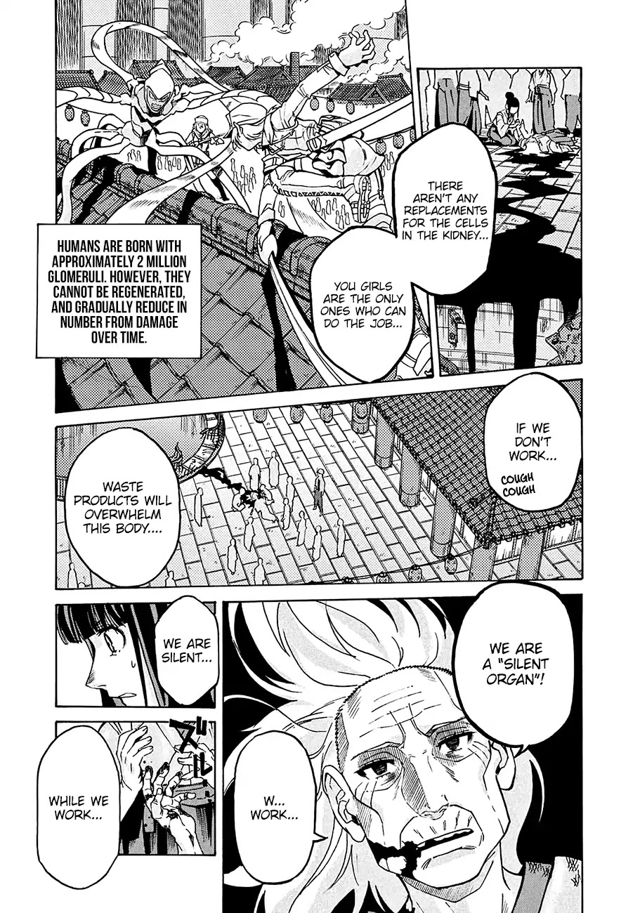 Hataraku Saibou BLACK Chapter 14 page 14 - Chapter 14: Urinary Tract Infection, Silence, Tears