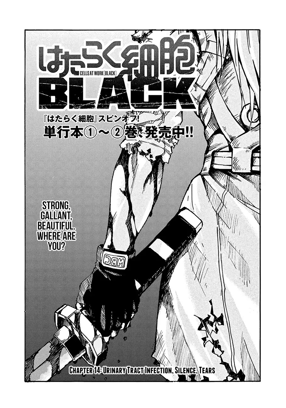 Hataraku Saibou BLACK Chapter 14 page 2 - Chapter 14: Urinary Tract Infection, Silence, Tears