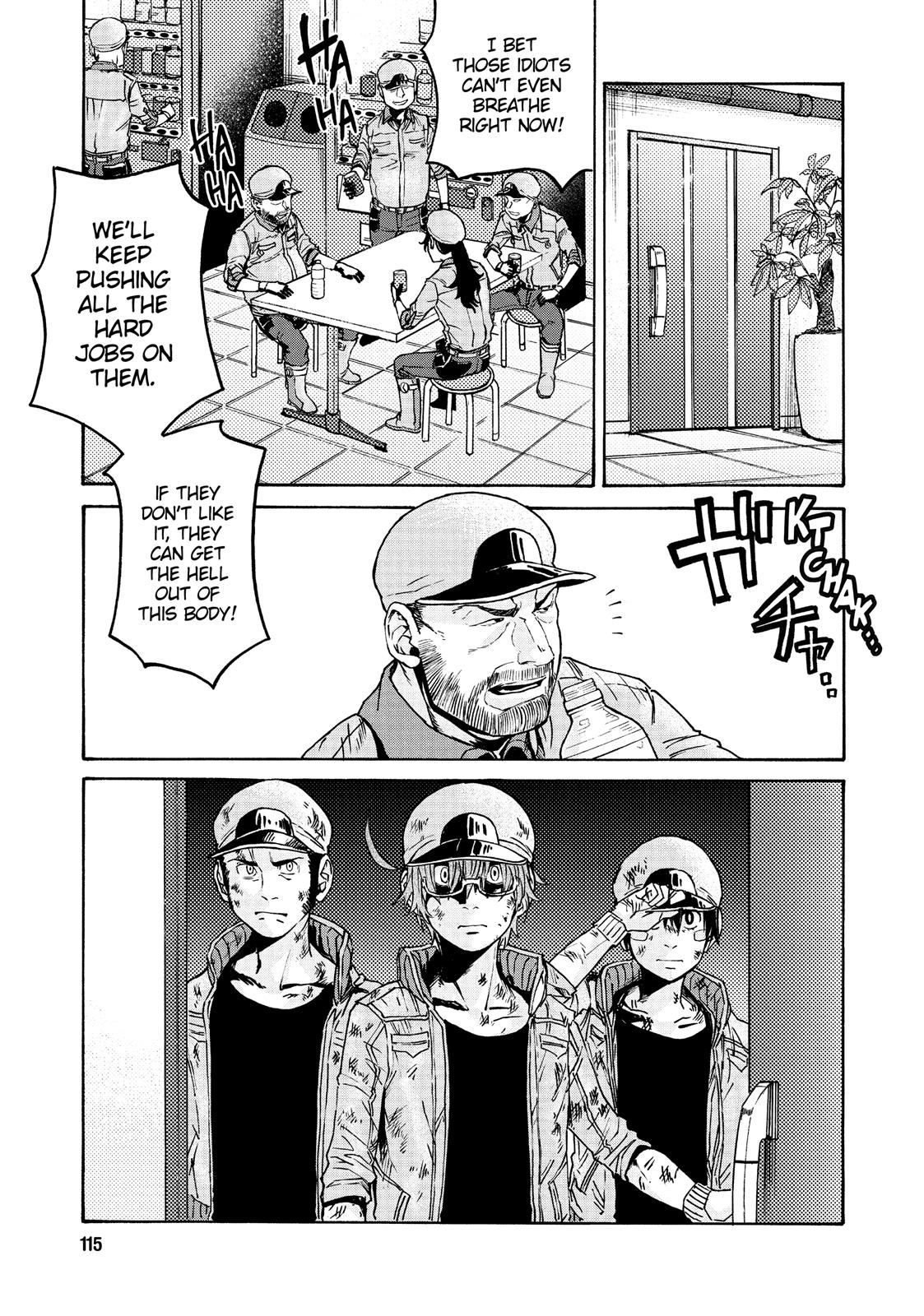 Hataraku Saibou BLACK Chapter 15 page 19 - Chapter 15