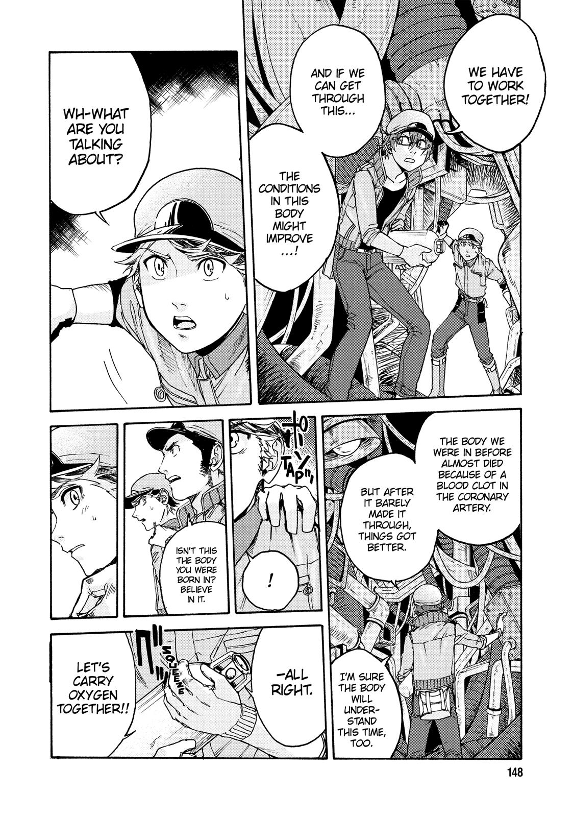 Hataraku Saibou BLACK Chapter 17 page 12 - Chapter 17