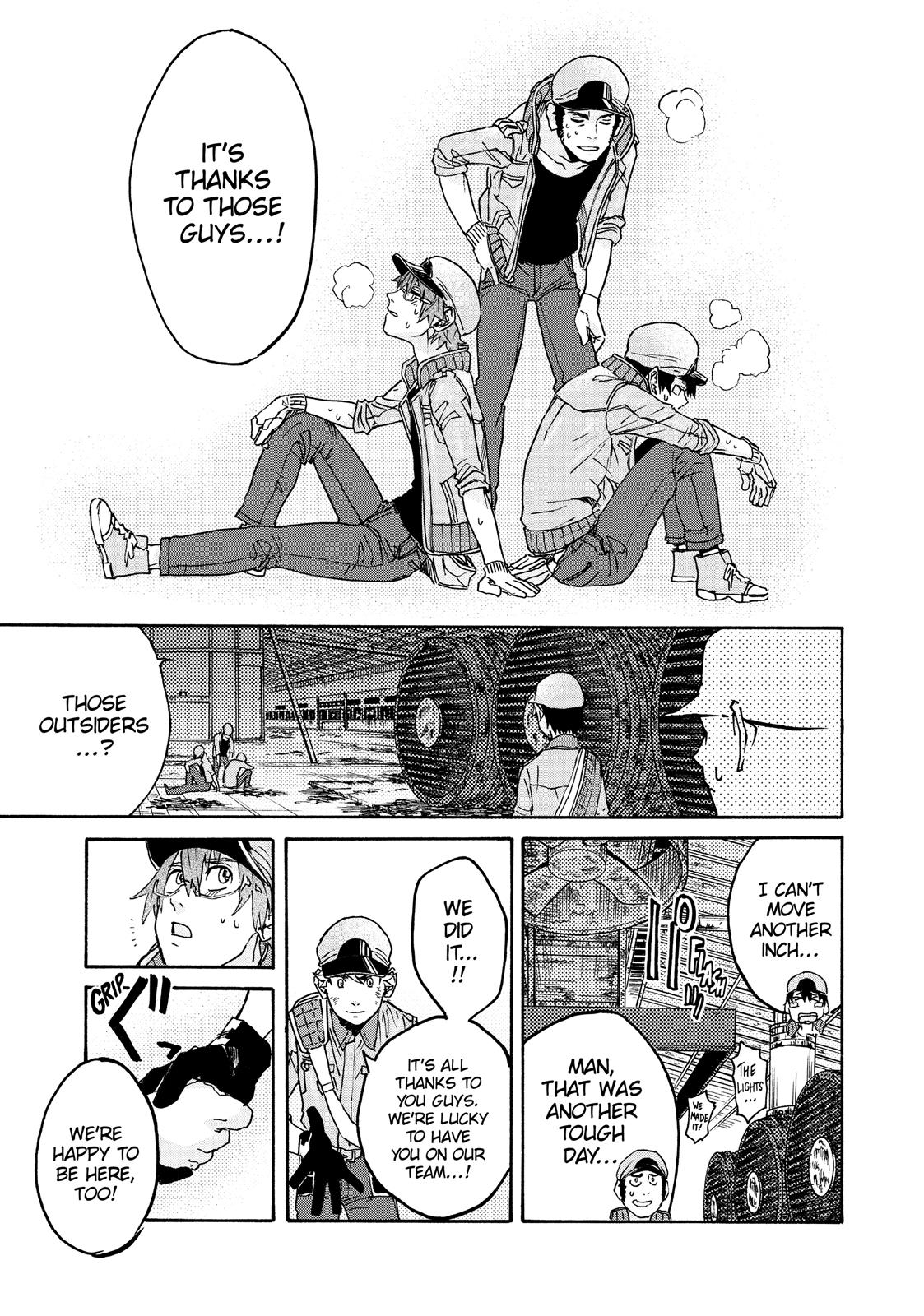 Hataraku Saibou BLACK Chapter 17 page 17 - Chapter 17