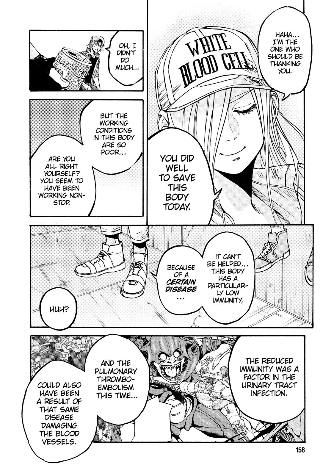 Hataraku Saibou BLACK Chapter 17 page 22 - Chapter 17