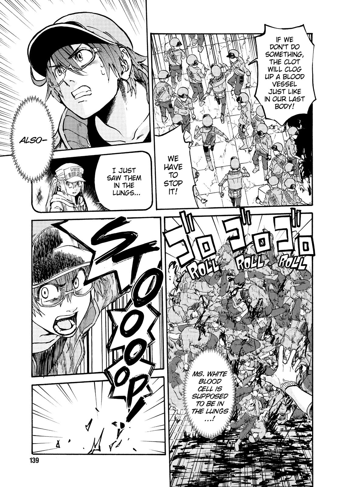 Hataraku Saibou BLACK Chapter 17 page 3 - Chapter 17