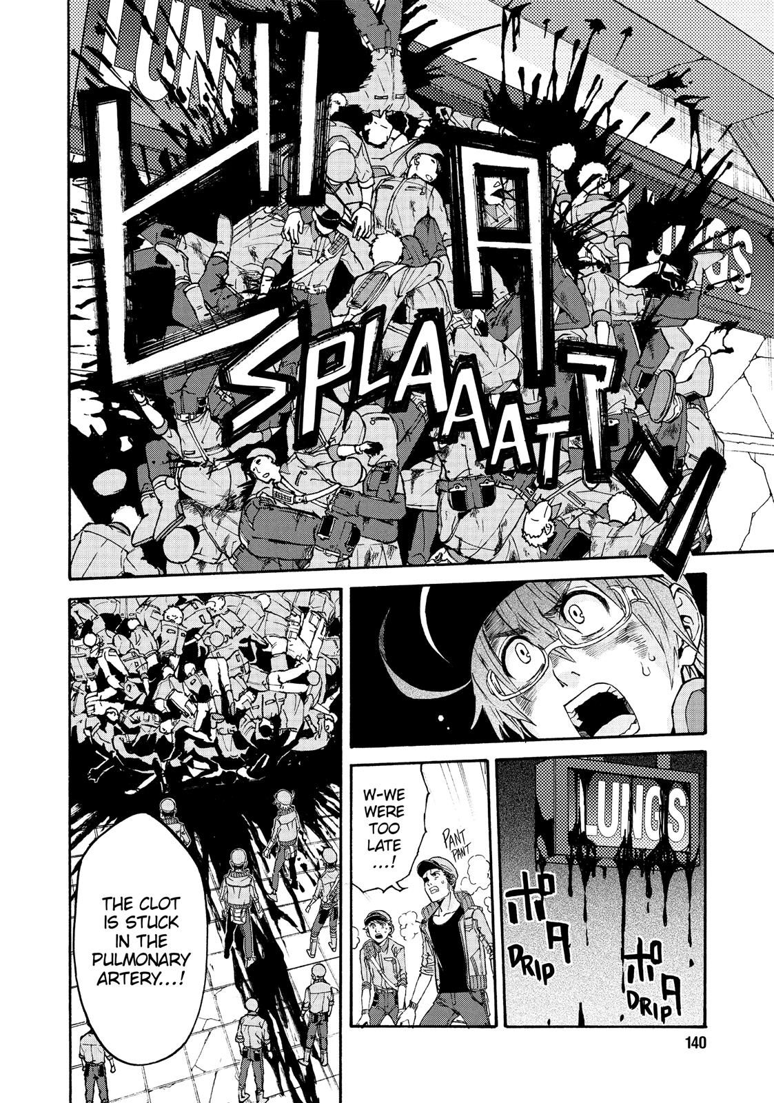 Hataraku Saibou BLACK Chapter 17 page 4 - Chapter 17