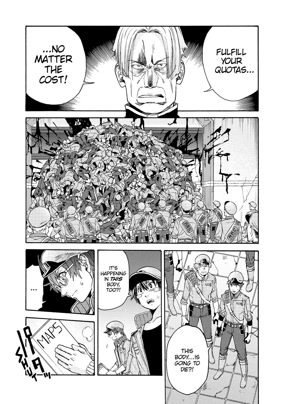 Hataraku Saibou BLACK Chapter 17 page 9 - Chapter 17