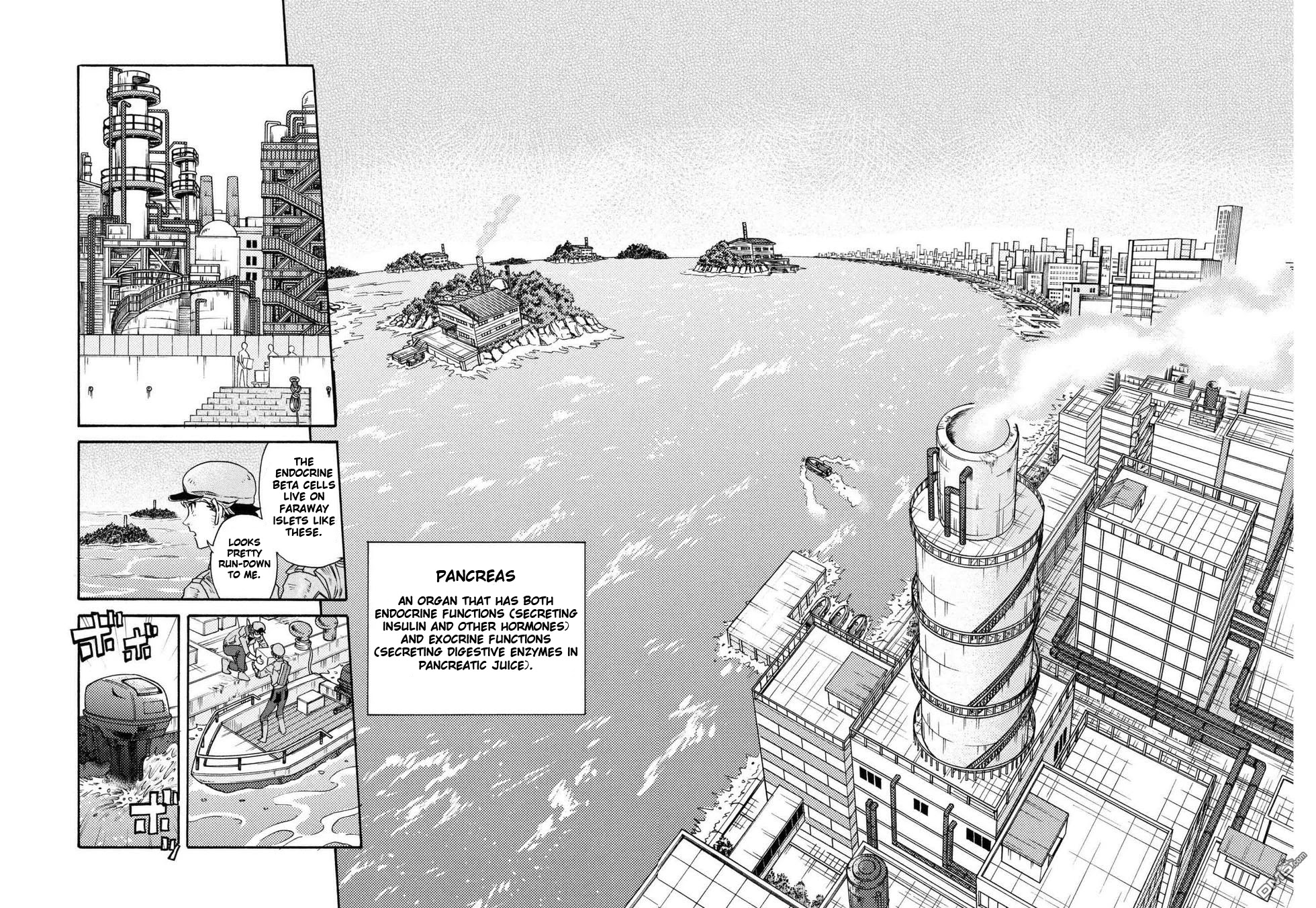 Hataraku Saibou BLACK Chapter 18 page 16 - Chapter 18: Pancreas, Insulin, Collapse
