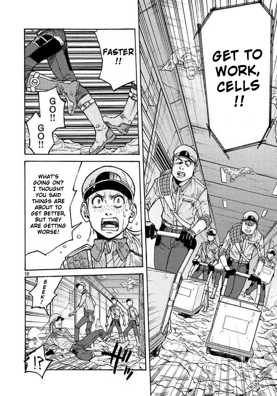 Hataraku Saibou BLACK Chapter 19 page 10 - Chapter 19: Exhaustion, Glycation, Excuse