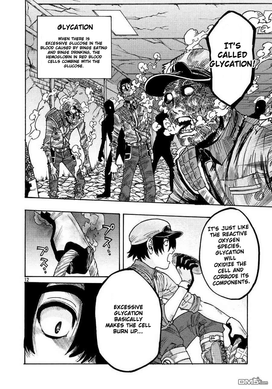 Hataraku Saibou BLACK Chapter 19 page 12 - Chapter 19: Exhaustion, Glycation, Excuse