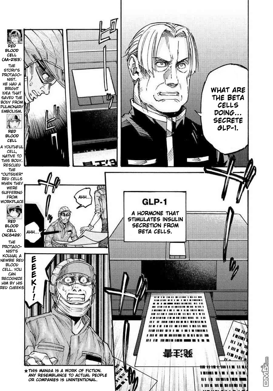 Hataraku Saibou BLACK Chapter 19 page 5 - Chapter 19: Exhaustion, Glycation, Excuse