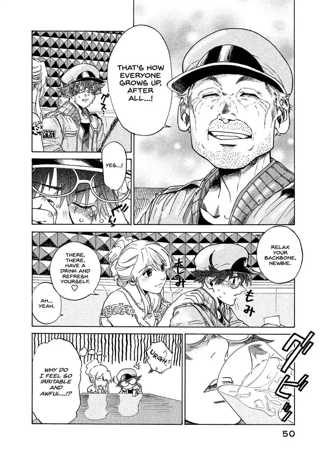 Hataraku Saibou BLACK Chapter 2 page 13 - Chapter 2: Liver, Alcohol, Pride.